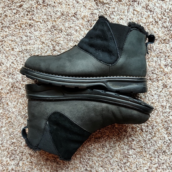 Columbia Ingleside Nubuck Leather Waterproof Ankle Boot Women's - Rain or Snow - Picture 3 of 13